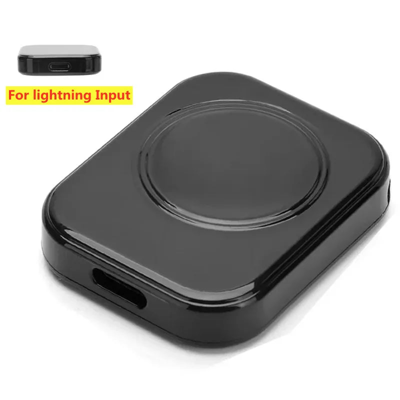 Tragbar, Magnetisch Drahtloses Schnellladegerät für die Apple Watch: Series 9 8 7 6 5 SE Type C, für Apple Watch Series 6 5 3 2 1