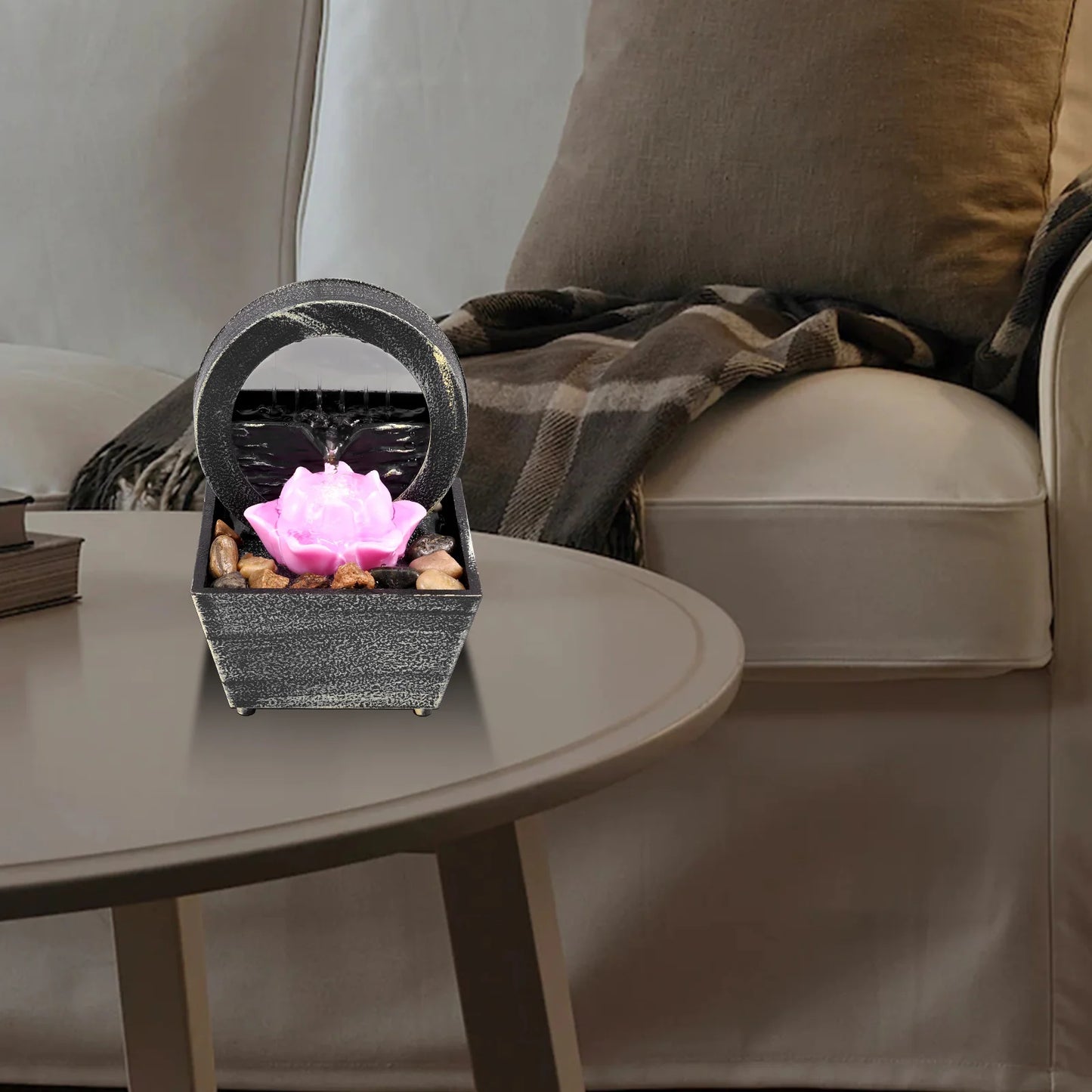 Wasserbrunnen in 4 Verschieden Variationen Batterie und mit USB