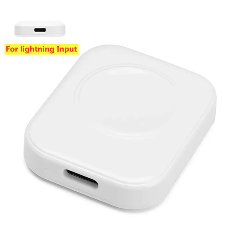 Tragbar, Magnetisch Drahtloses Schnellladegerät für die Apple Watch: Series 9 8 7 6 5 SE Type C, für Apple Watch Series 6 5 3 2 1