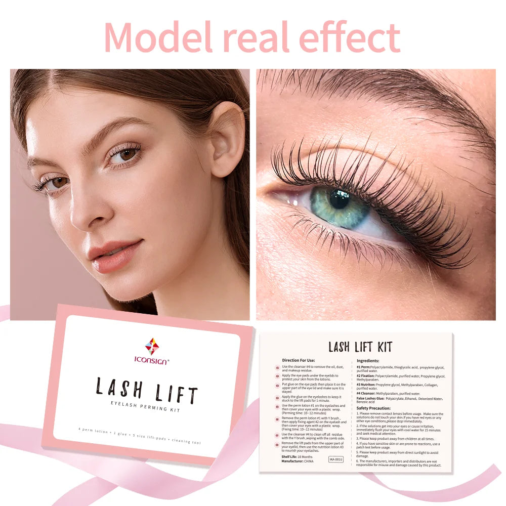 ICONSIGN Wimpernlifting-Set