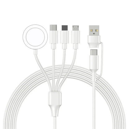4 in 2 Ladekabel für alle Handy Geräte geeignet sowohl auch für die Apple Watch